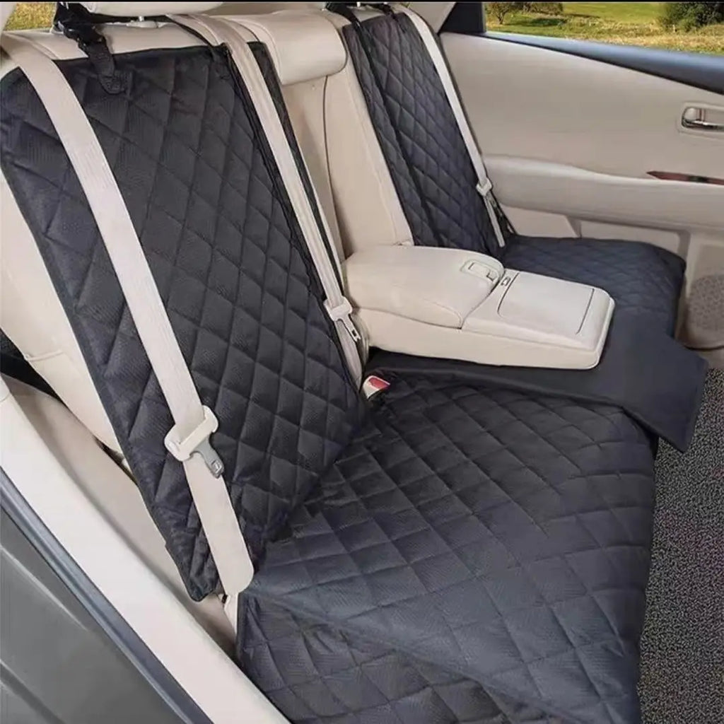 Funda Protectora Universal para Asiento Trasero - Para Perros - 137cm - Impermeable y Antideslizante