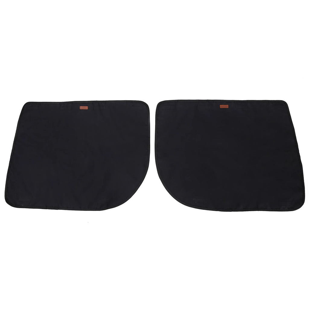 Pack x2 Protectores de Puerta de Auto para Perros - Anti Arañazos e Impermeable - Negro
