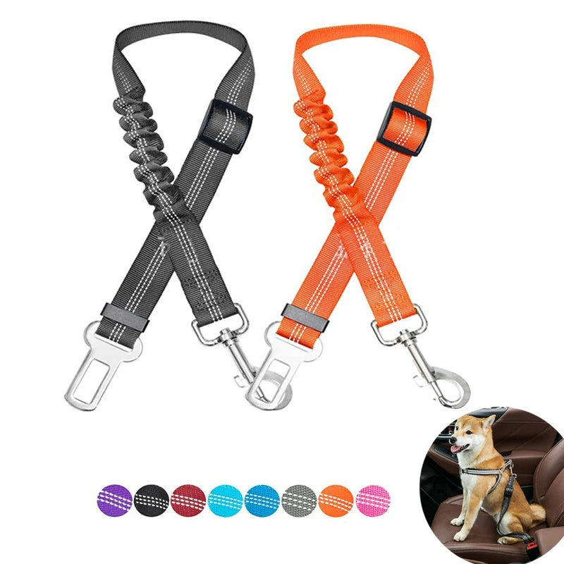 Cinturón de Seguridad para Perros - Ajustable y Elástico
